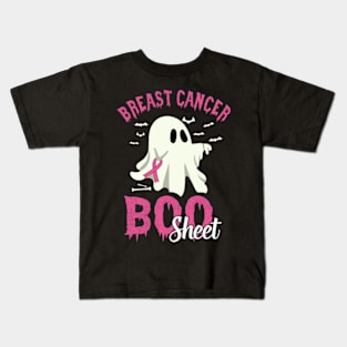 Breast Cancer Is Boo Sheet Kids T-Shirt